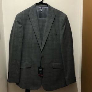 Suit with 2 pair of trousers